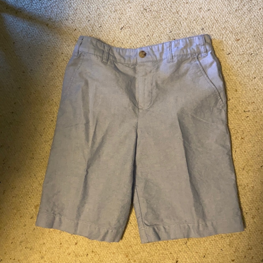 Polo, Boy’s blue/chambray chino short.